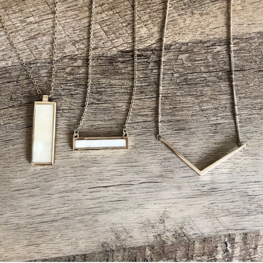 White House Black Market necklace set
